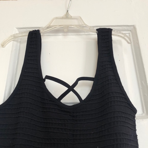 BLACK BODYCON DRESS - Picture 2 of 3